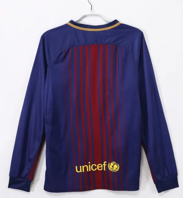 Barcelona 2017/2018 Home Long Sleeve