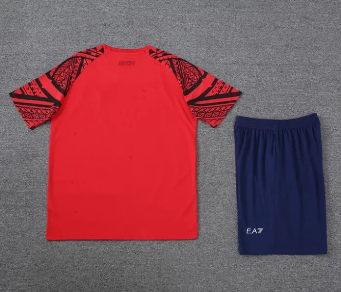 Napoli 2023/2024 Short Sleeve/Shorts Tracksuit Red