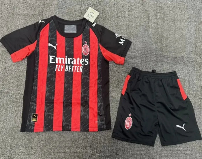 AC Milan 2025/2026 Home Set (Adults and Kids)