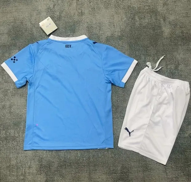 Manchester City 2025/2026 Home Set (Adults and Kids)