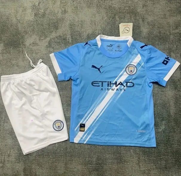 Manchester City 2025/2026 Home Set (Adults and Kids)