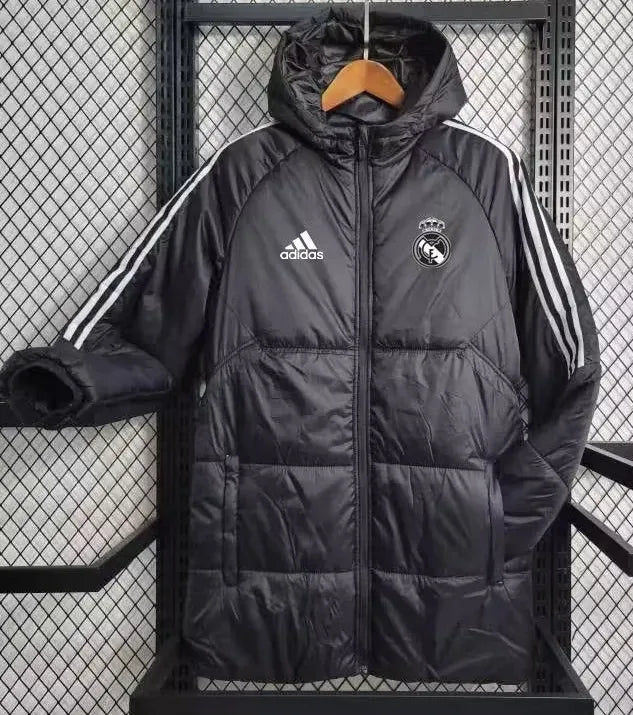 Real Madrid 2023/2024 Puffer Coat Black