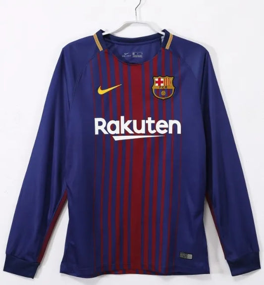 Barcelona 2017/2018 Home Long Sleeve