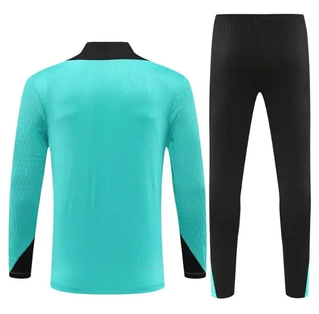 Liverpool 2024/2025 1/4 Zipper Tracksuit Blue