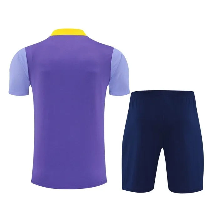 Atlético Madrid 2025/2026 Short Sleeve/Shorts Tracksuit Purple