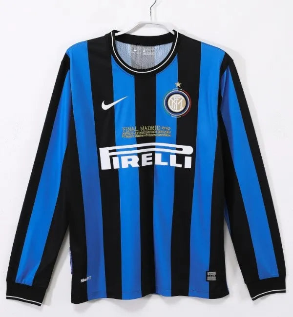 Inter Milan 2009/2010 Home Retro Long Sleeve