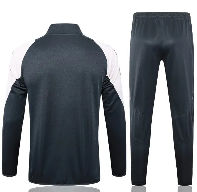 Real Madrid 2024/2025 Jacket Tracksuit Grey