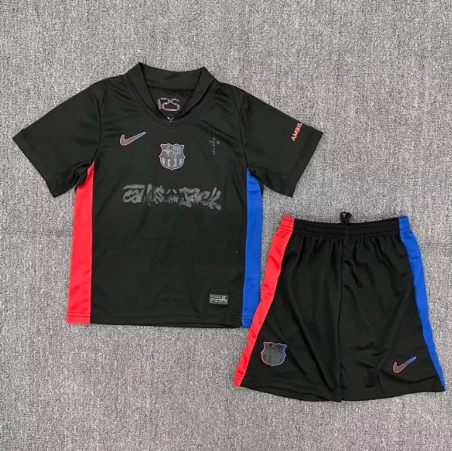 Barcelona x TRAVIS SCOTT 2024/2025 Away Special Set (Adults and Kids)